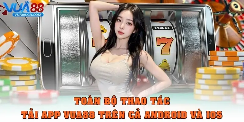Toàn bộ thao tác tải app Vua88 trên cả Android và iOS